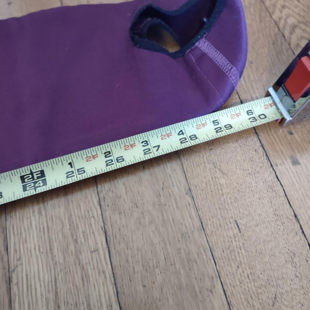 Vintage 1980s Fera Skiwear Purple Pants Sizes 8l Never Worn — image 8 of 8